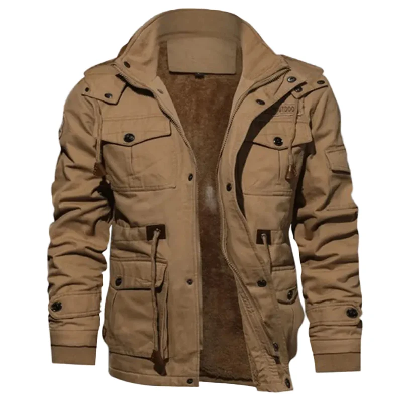 Dames Winterjas Fluwelen Stijl