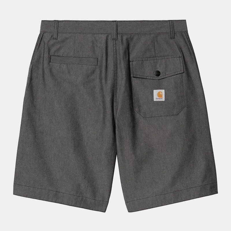 Carhartt WIP Blake Short voor heren | Zwart gespoeld