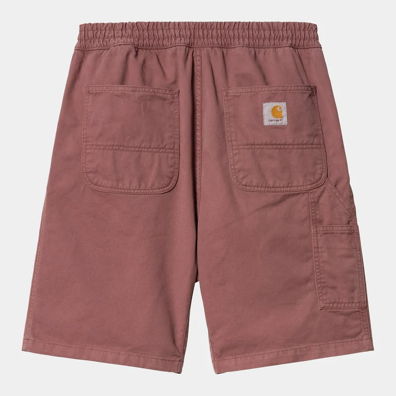 Carhartt WIP HEREN Flint Moraga Twill Short | Donkerroze