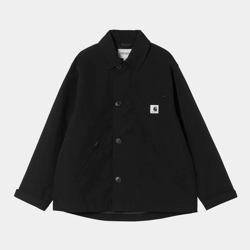 Carhartt WIP Dames Barnett jack | Zwart