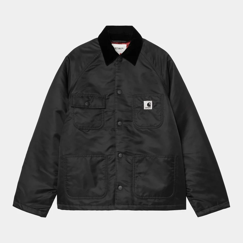 Carhartt WIP Dames Alumni Chore Coat Jack | Zwart