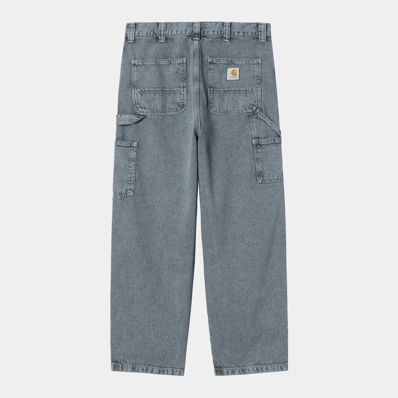 Carhartt WIP Heren OG Single Knee Spijkerbroek | Zwart / Blauw Mist Geverfd