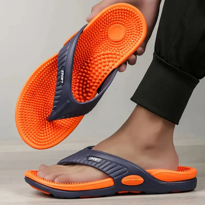 Heren Slippers Acupressuurmassage Sportief Ontwerp