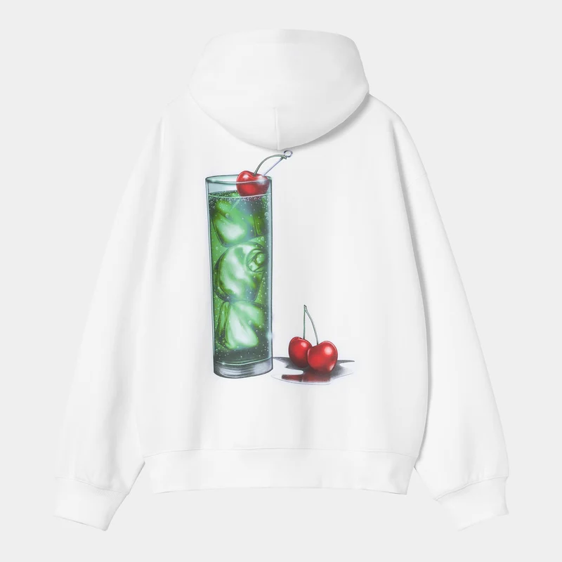 Carhartt WIP Heren Jake Garcia Hoodie | Wit