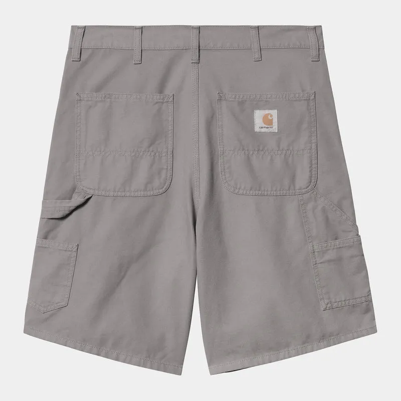 Carhartt WIP HEREN Double Knee Hubbard Canvas Short | Yosemite Stone Washed