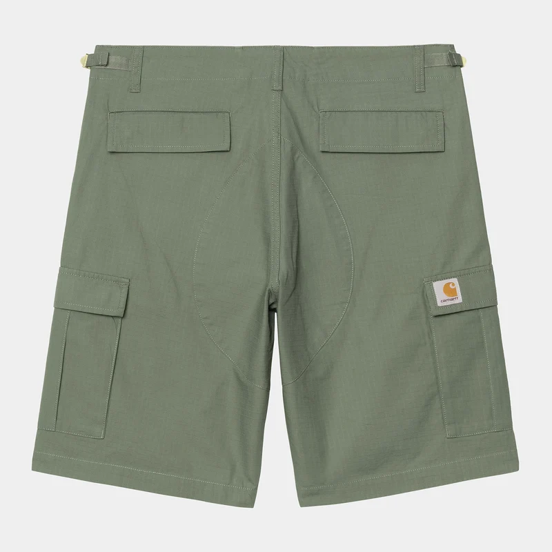 Carhartt WIP Heren Aviation Short | Park Rinsed