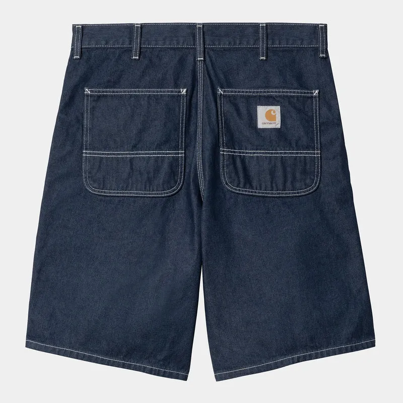 Carhartt WIP Heren Simple Norco Denim Short | Blauw, Gewassen