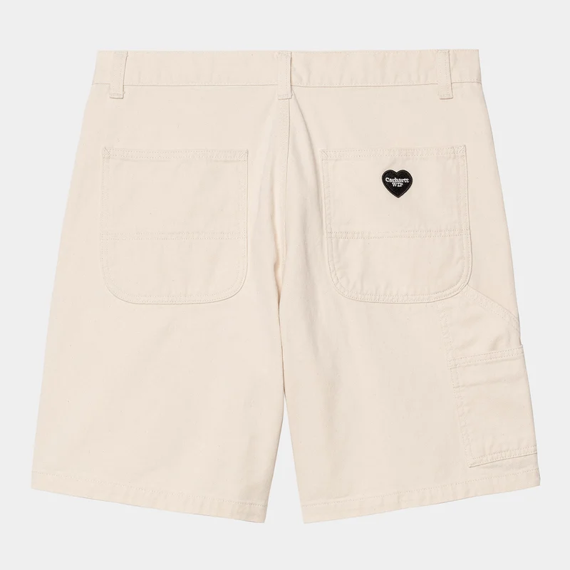 Carhartt WIP Heren Drewe Fountain Twill Short | Natuurlijk gespoeld