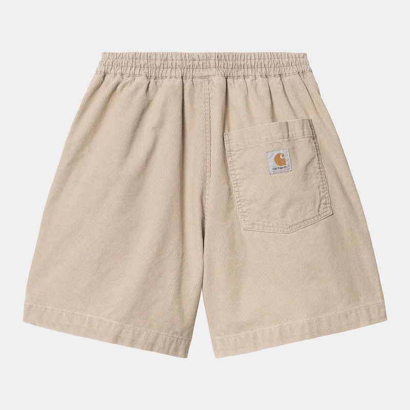 Carhartt WIP Heren Reynold Forsyth Corduroy Short | Donkerbeige Donkergewassen