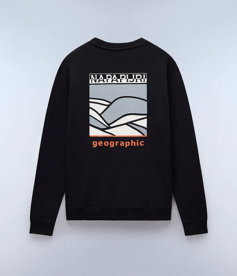 Napapijri Sovana sweatshirt voor heren - Black Beauty