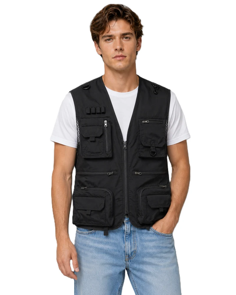 Heren Outdoor Vest Functioneel Lichtgewicht