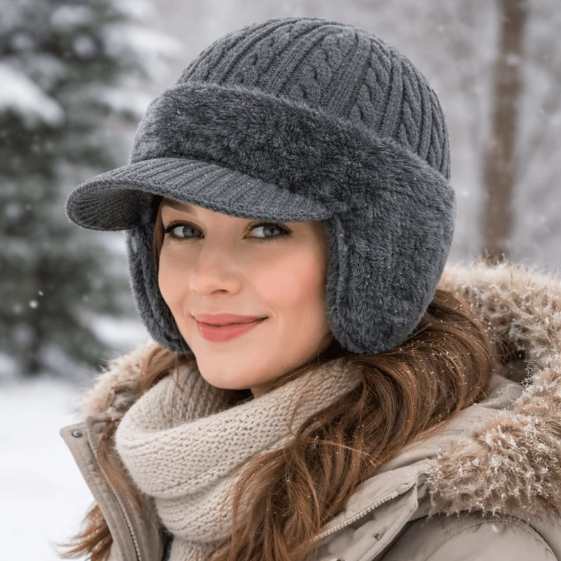 Wintermuts met Gehoorbescherming voor Dames en Heren