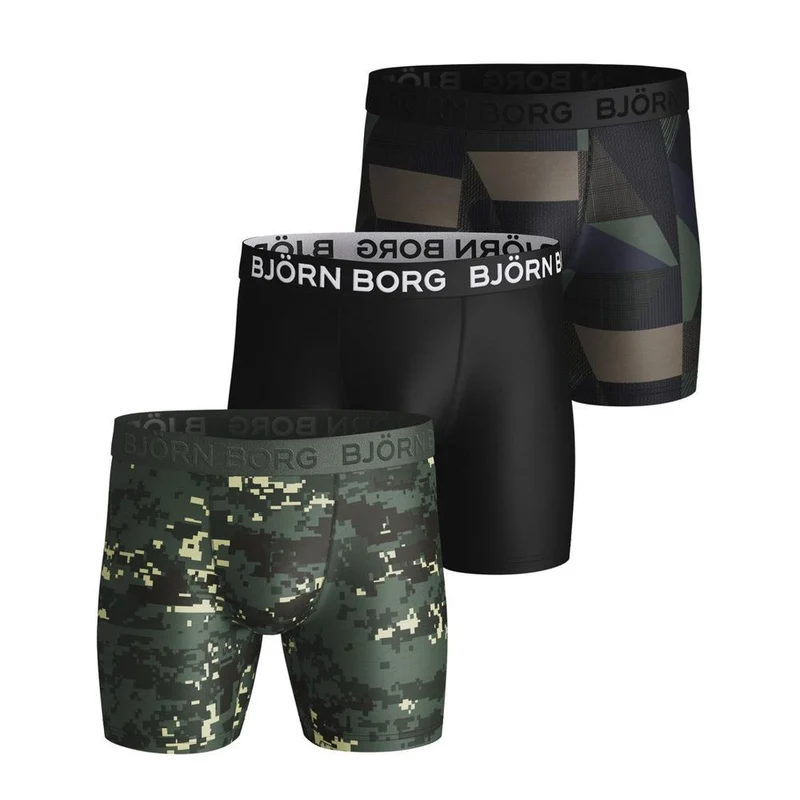 Shorts Digital Woodland 3P 2111-1147