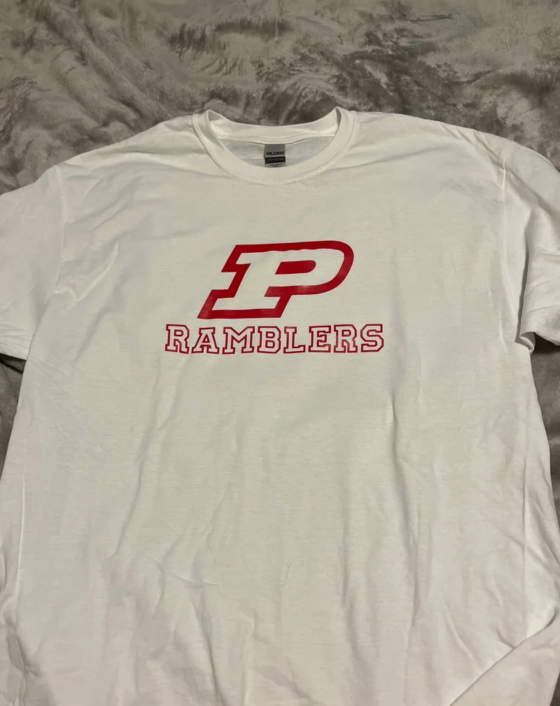 Perry Ramblers white Tshirt