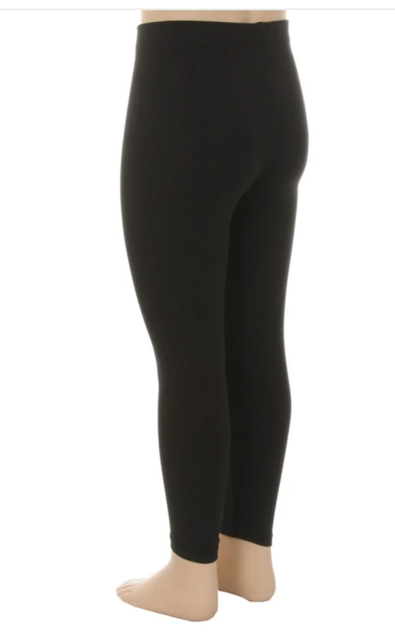 Kids Leggings - solid black