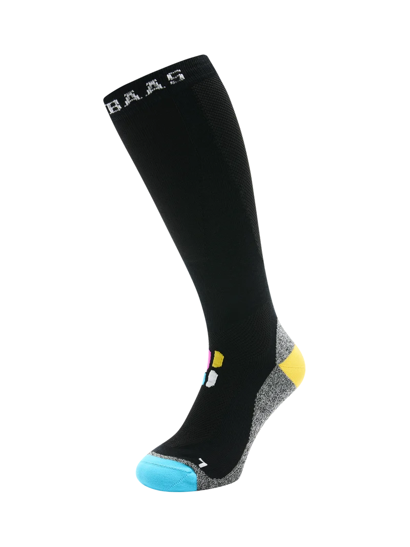 Bamboo Freeride Ski Socks | Black