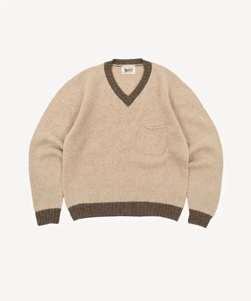THE V-NECK SHETLAND