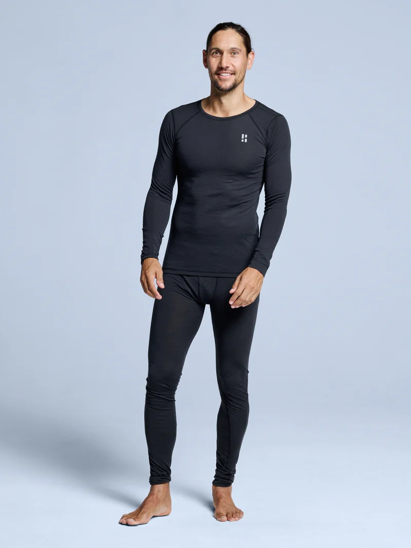 Merino Baselayer Pant Men | Black