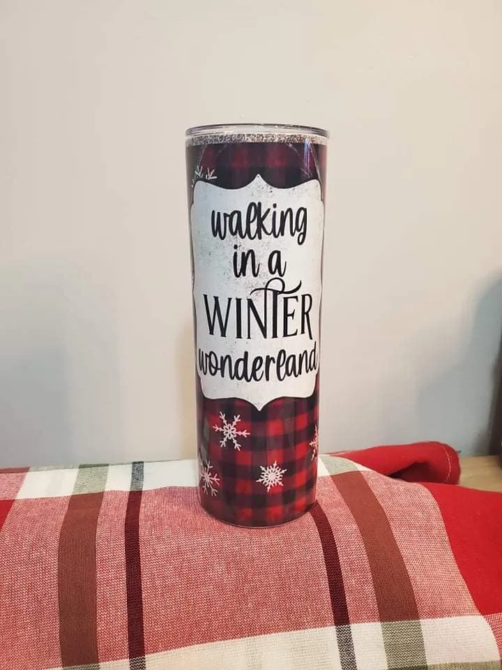 Walking in a Winter Wonderland 20oz Tumbler