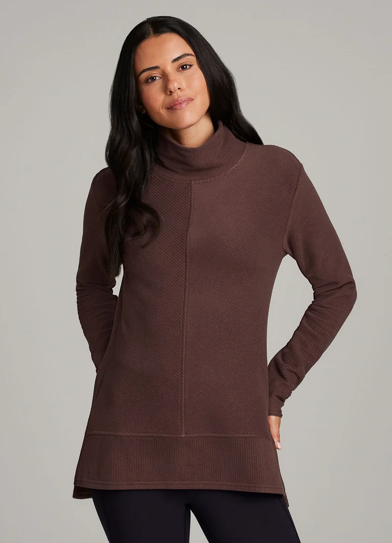 Studio Plush Mock Neck Pullover