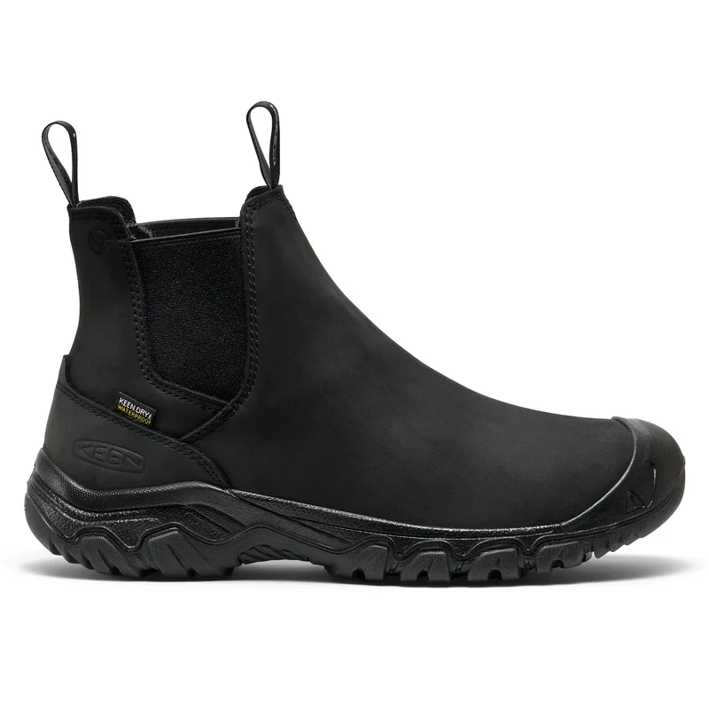 Anchorage IV Heren Chelsea Boots Leer Black/Black
