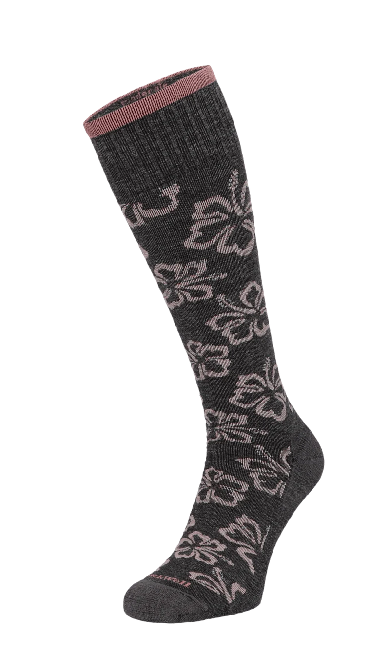 Featherweight Florista Dames Compressiekousen Klasse 1 Charcoal