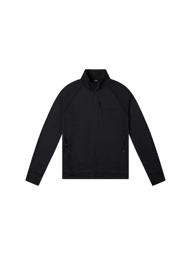 FS Waffle Jacket Men | Black