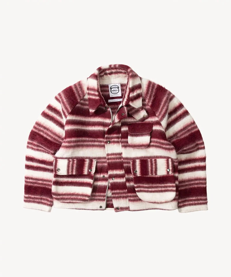 REWORK® WOOL PLAID JACKET - N° 005