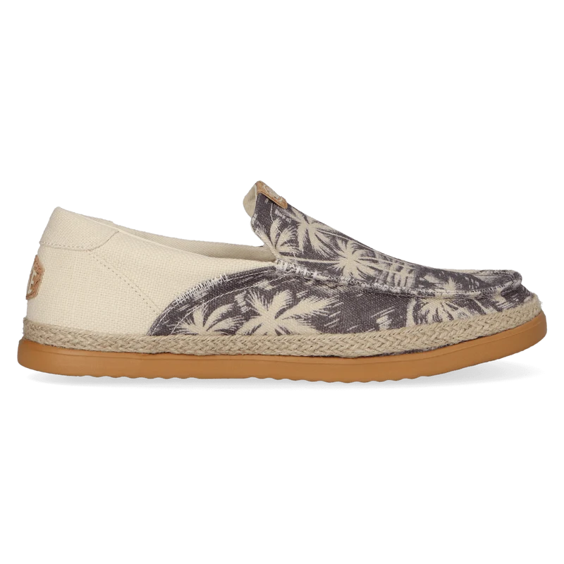 Harbor Lo Heren Espadrille Loafer Bone White/Multi