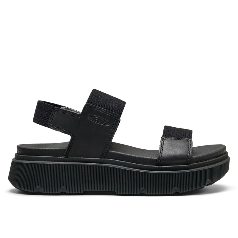 Elle Mila Backstrap Dames Sandalen Black/Black