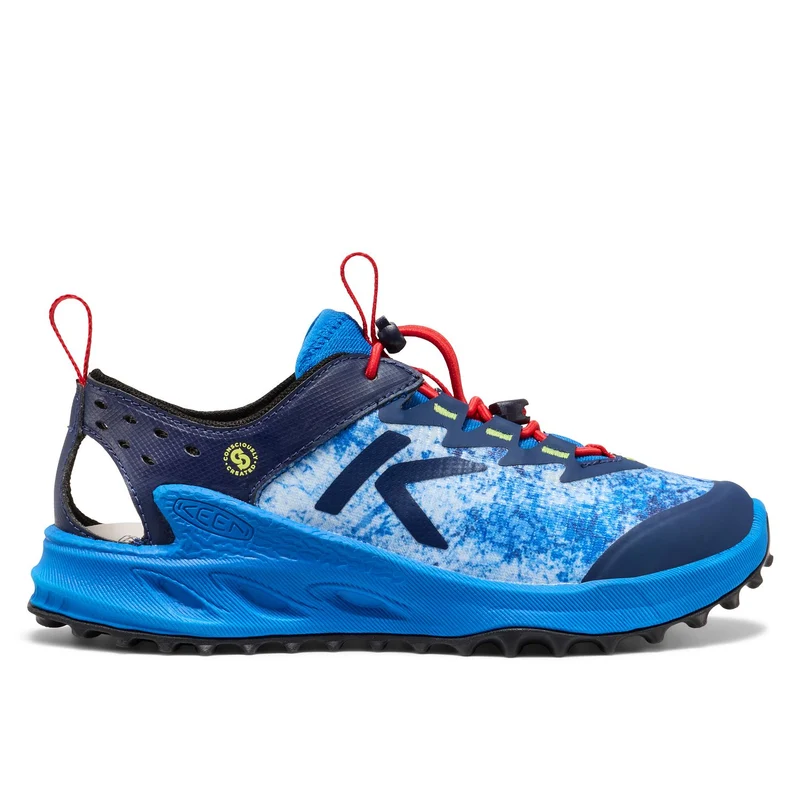 Zionic ADV Older Kids Wandelschoenen Precious Blue/Racing Red
