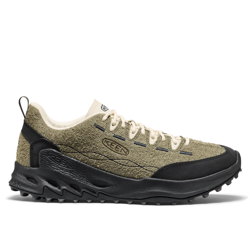 Jasper Zionic Heren Sneakers Suede Dark Olive/Birch