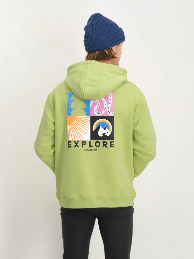 Arty Hoody Men | Matcha Green