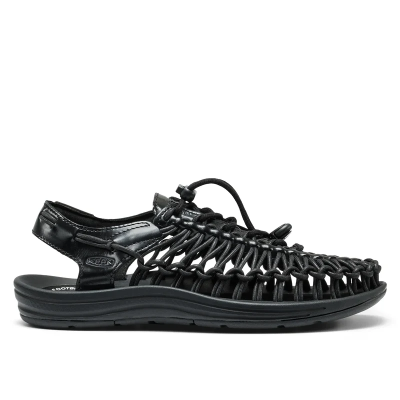 Uneek Leather Sandalen Eclipse Black