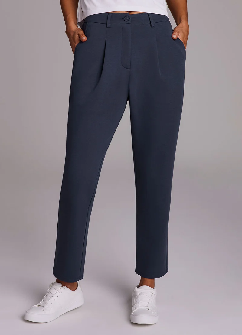 LuxeSoft Straight Leg Trouser