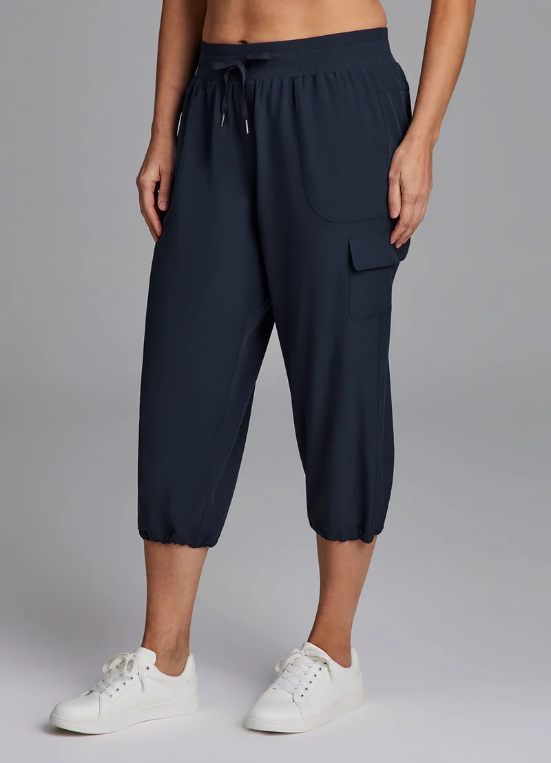 Plus City Stretch Anywhere Cargo Capri