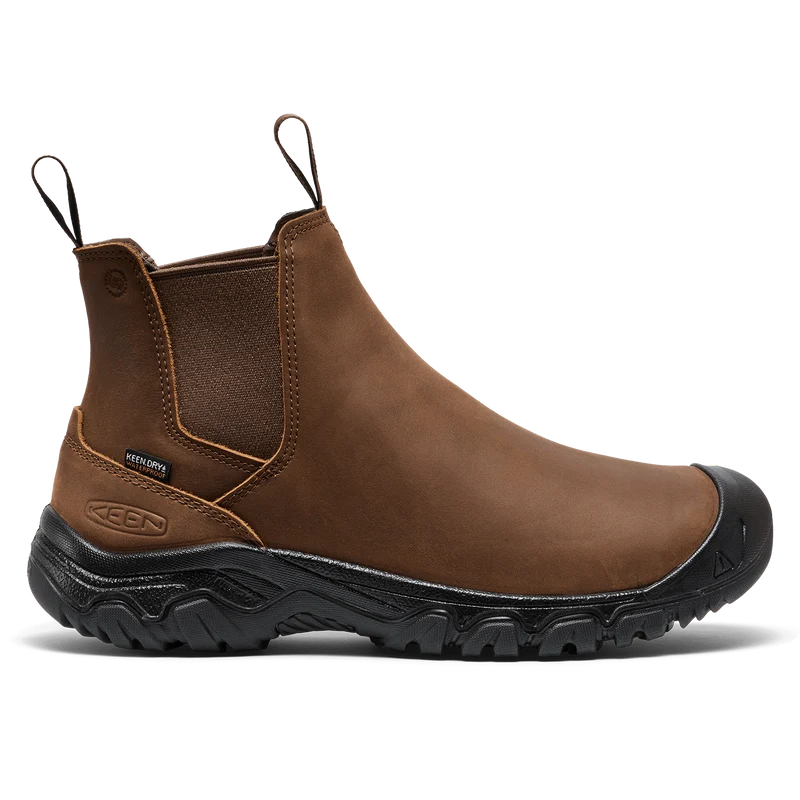 Anchorage IV Heren Chelsea Boots Leer Dark Earth/Black