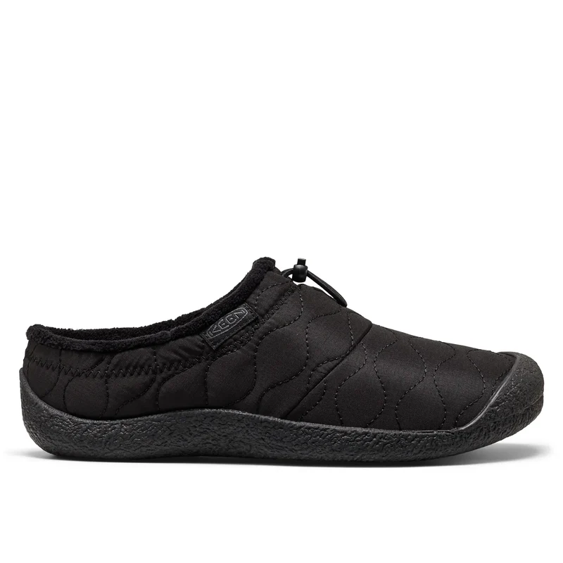 Howser III Slide Heren Instappers Black Quilted