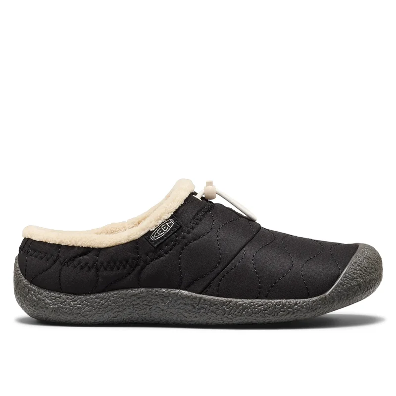 Howser III Slide Dames Slip-On Black Quilted