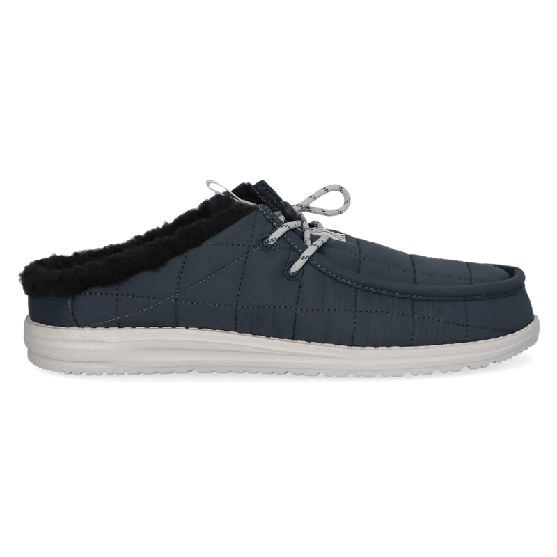 Wally Slip Camp Nylon Heren Instappers Dark Slate/Micro Chip