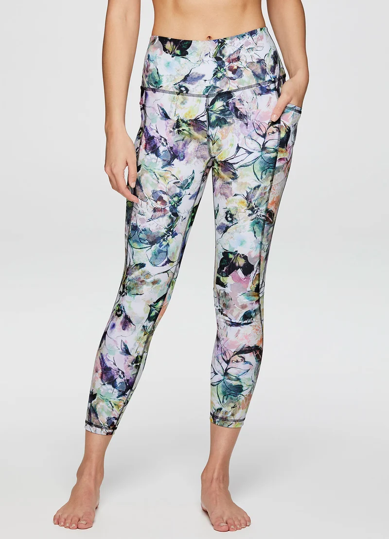 Watercolor Floral 7/8 Legging
