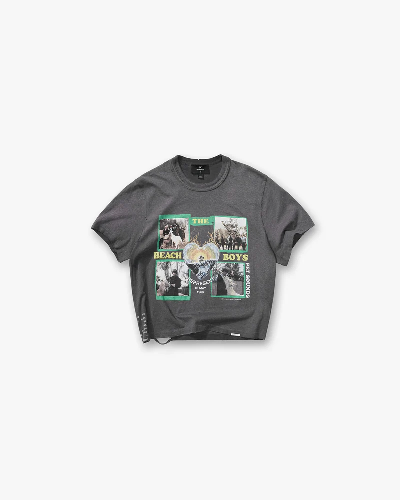 Represent x Beach Boys Pet Sounds T-Shirt - Sunfade Grey
