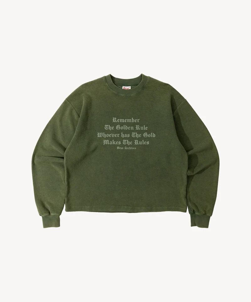 THE REVERSE CREWNECK