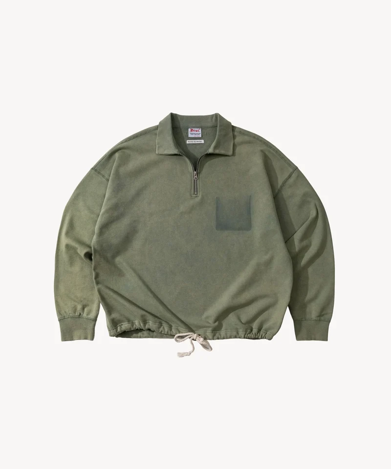 THE GHOST ZIPPED POLO