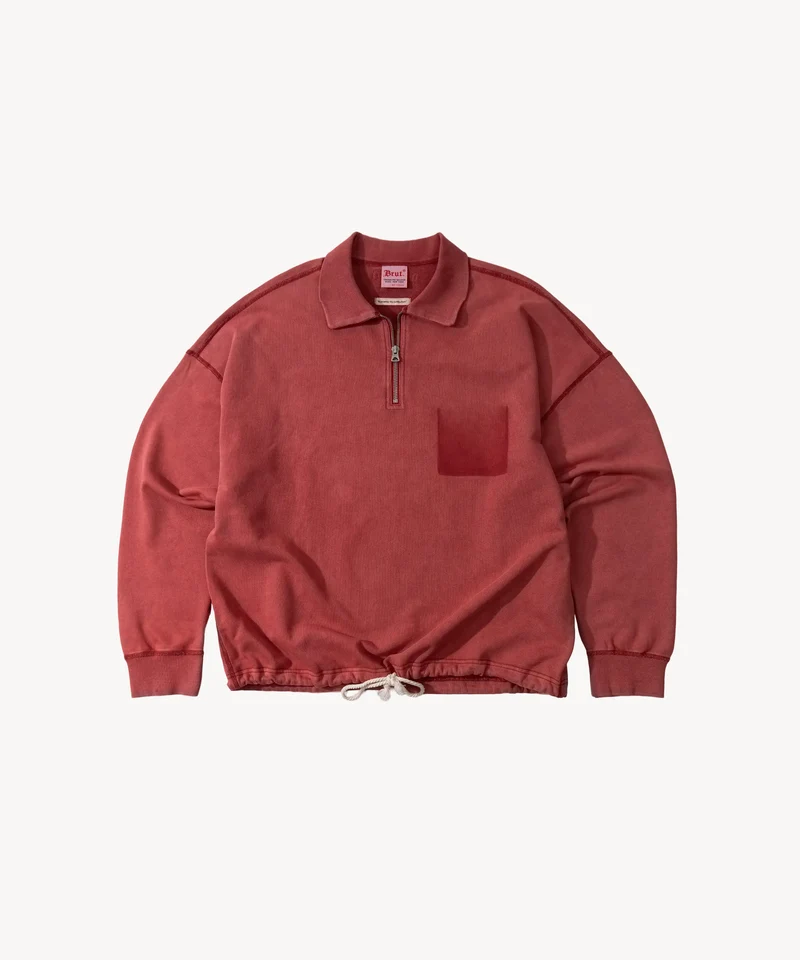 THE GHOST ZIPPED POLO