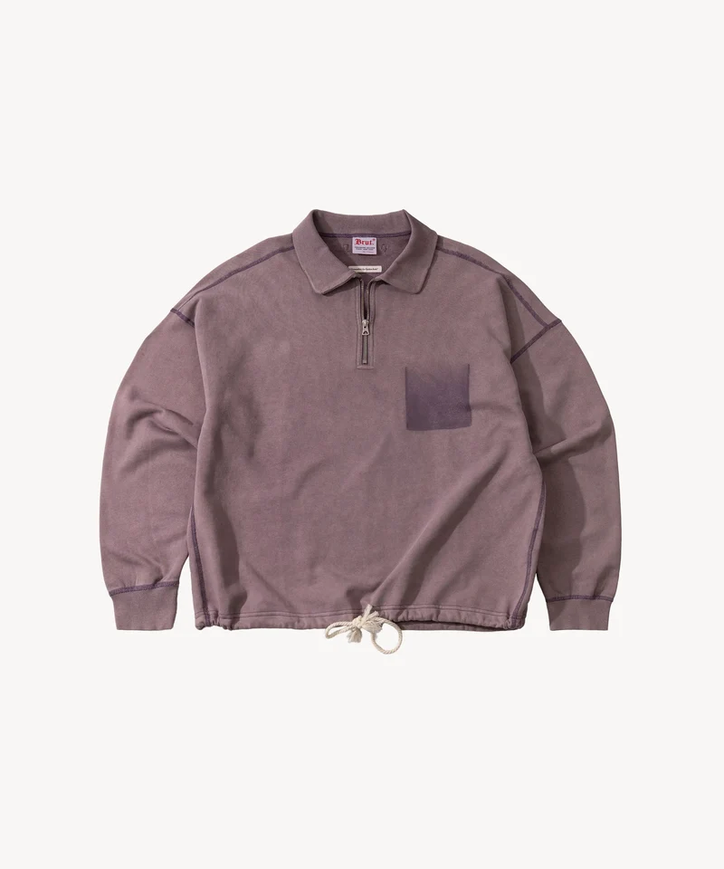 THE GHOST ZIPPED POLO