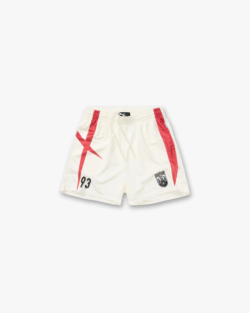 Spike Football Shorts - Flat White