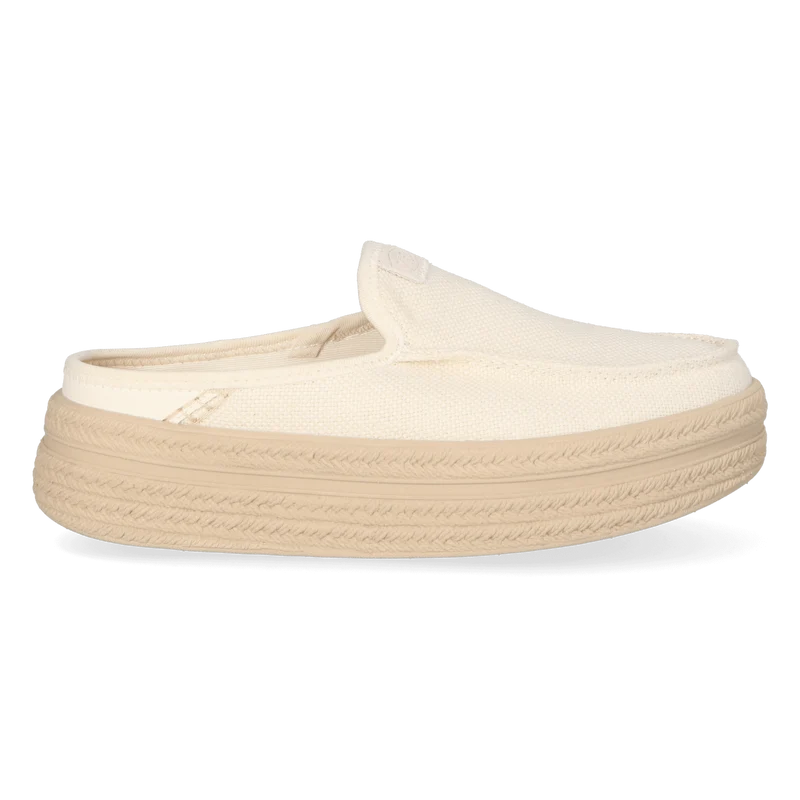 Austin Lift Espadrille Woven Dames Instappers Egret