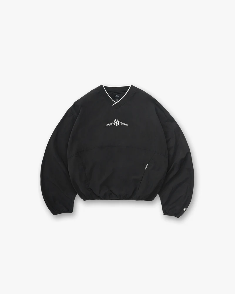 New York Yankees x Represent Nylon Pullover - Faded Black