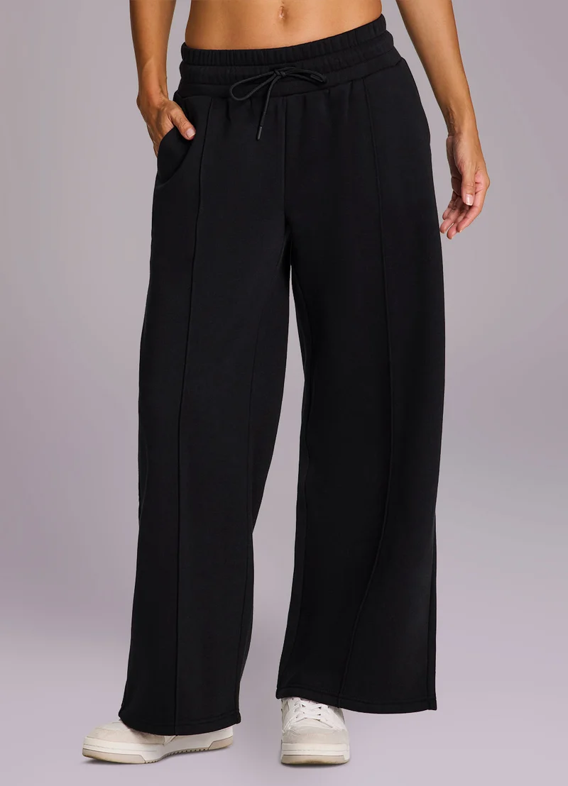 Downtown Fleece Wide Leg Pant
